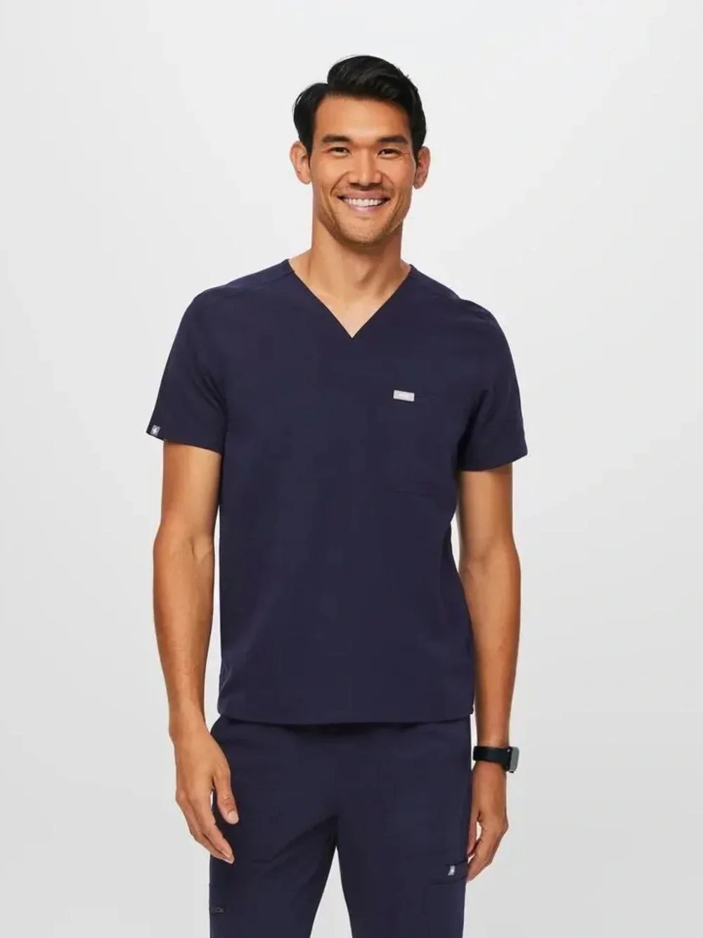 Figs Men’s Navy Blue Jogger Scrub Set Medium